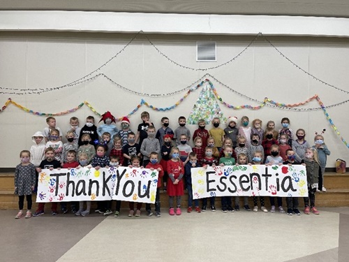 group holidng thank you Essentia signs