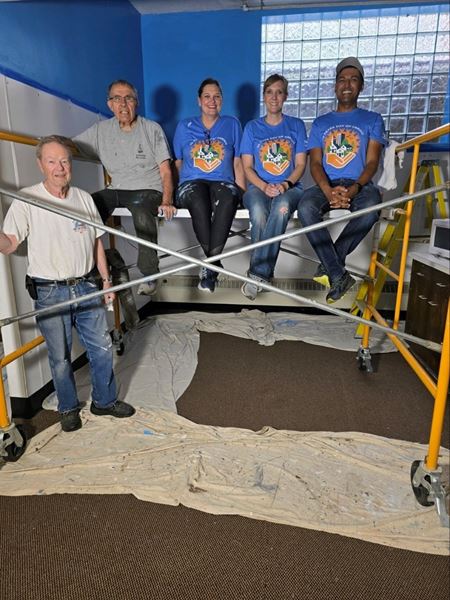 Essentia colleagues with Missouri Slope Area United Way for their annual Day of Caring
