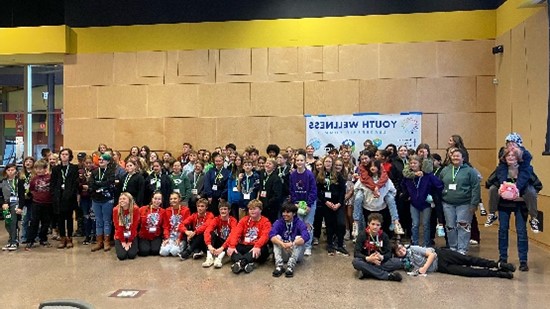 youth wellness leadership summit group picture